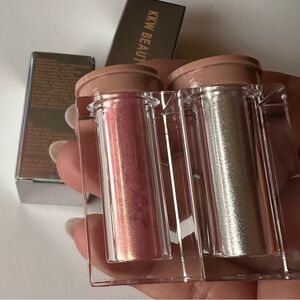 KKW Beauty Flashing Lights pigment powder sprinkle 2 pack bundle Chromatic NIB